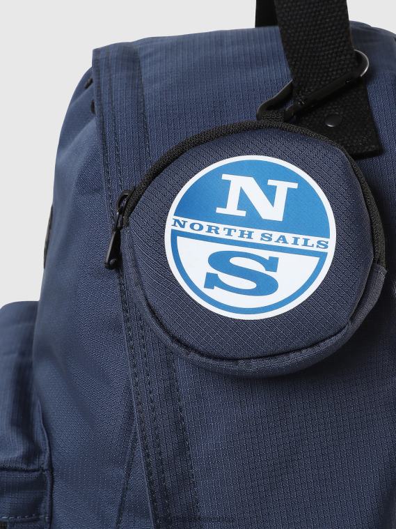 mochila ripstop reciclada hombres Azul marino North Sails accesorios 020NL835