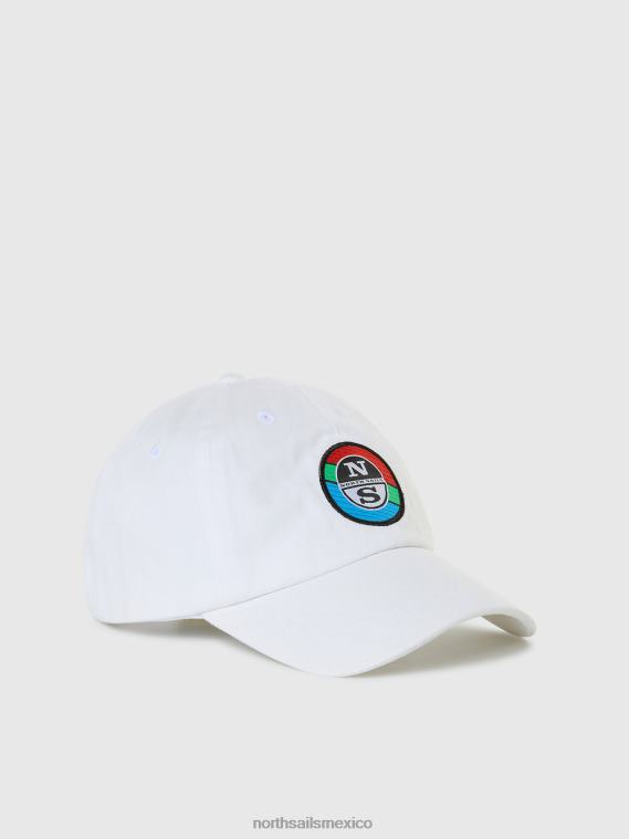 gorra de béisbol con letras hombres blanco North Sails accesorios 020NL453