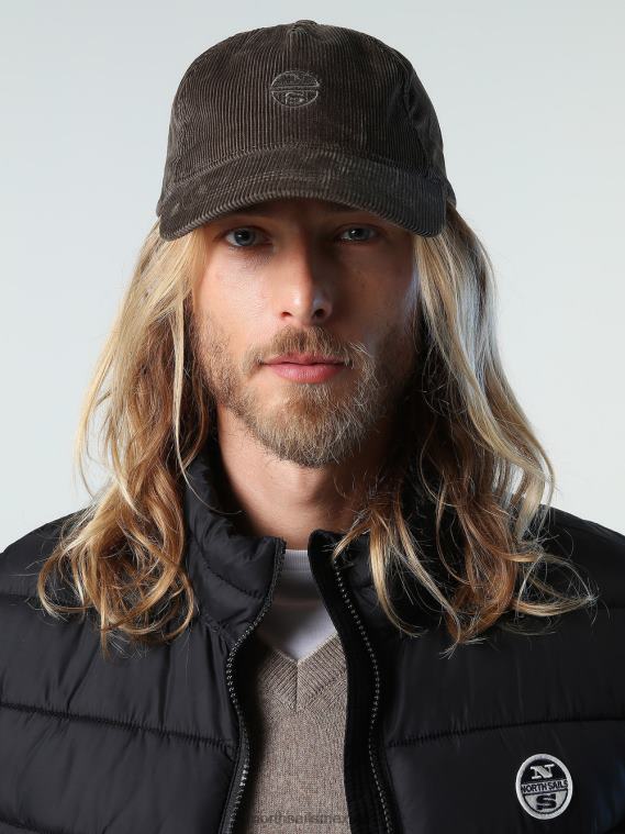 gorra de terciopelo hombres verde hiedra North Sails accesorios 020NL1027