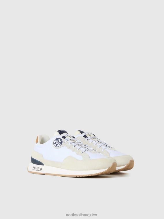enganchar la primera zapatilla hombres blanco North Sails calzado 020NL429