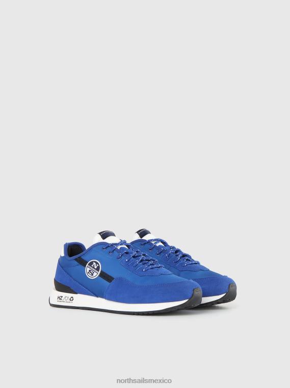 tenis lisos horizonte hombres azul negro North Sails calzado 020NL699