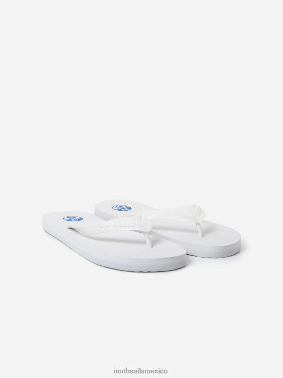 chancletas hombres blanco North Sails calzado 020NL442