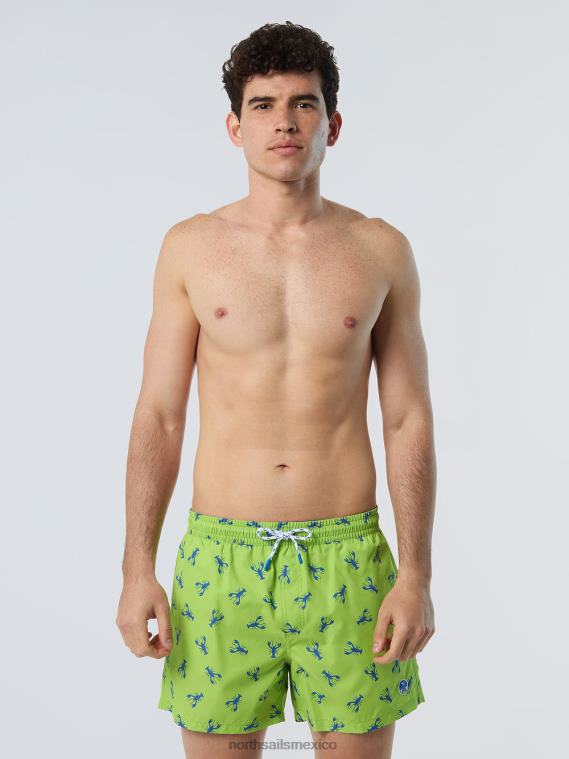 shorts de baño con estampado integral hombres combinación 12 North Sails ropa de playa 020NL421