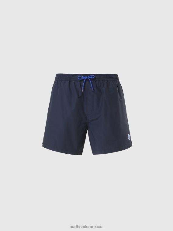shorts de baño con parche del logo hombres Azul marino North Sails ropa de playa 020NL391