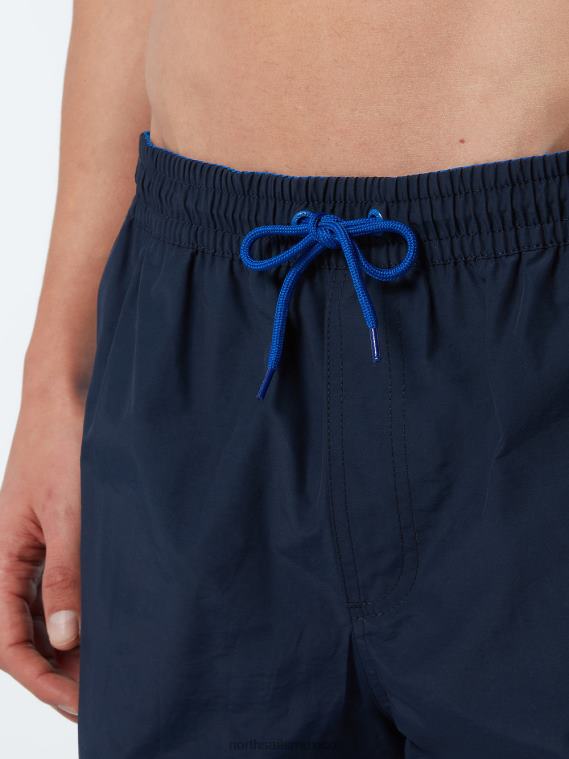 shorts de baño con parche del logo hombres Azul marino North Sails ropa de playa 020NL391