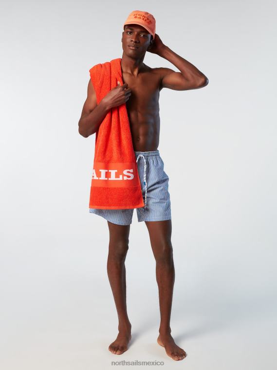 shorts de baño de sirsaca a rayas hombres combinación 1 North Sails ropa de playa 020NL406