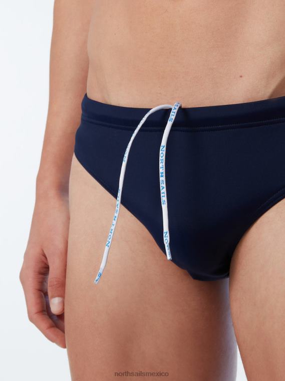 calzoncillos de baño de nailon reciclado hombres Azul marino North Sails ropa de playa 020NL413