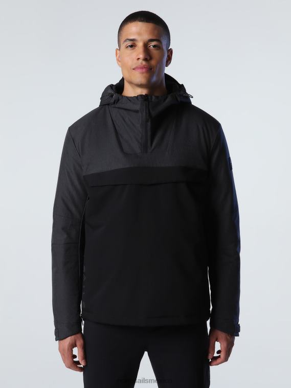 parka con spray hombres combinación 1 North Sails ropa 020NL720
