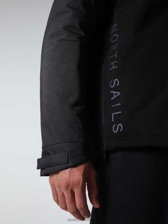 parka con spray hombres combinación 1 North Sails ropa 020NL720