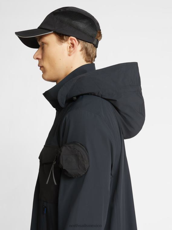 parka maethia hombres negro North Sails ropa 020NL1292