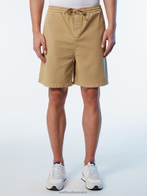 pantalones cortos chinos con cordón hombres Miel North Sails ropa 020NL364