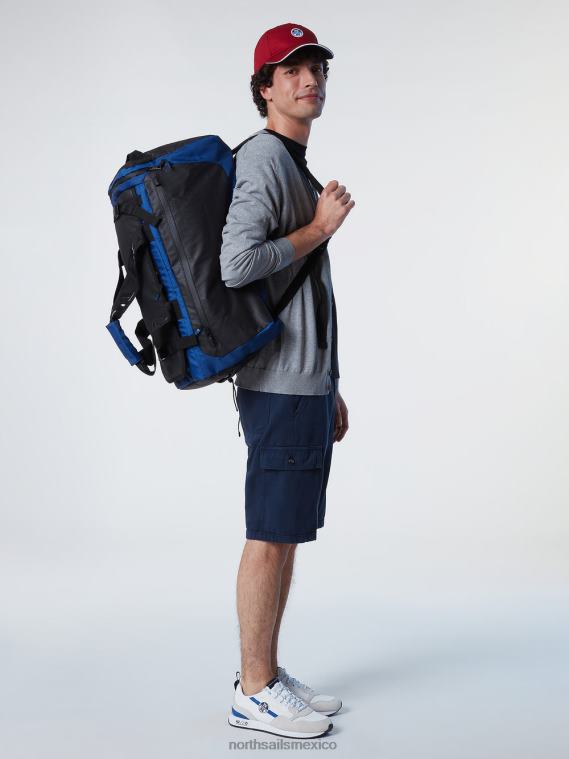 shorts cargo de algodón orgánico hombres Azul marino North Sails ropa 020NL361