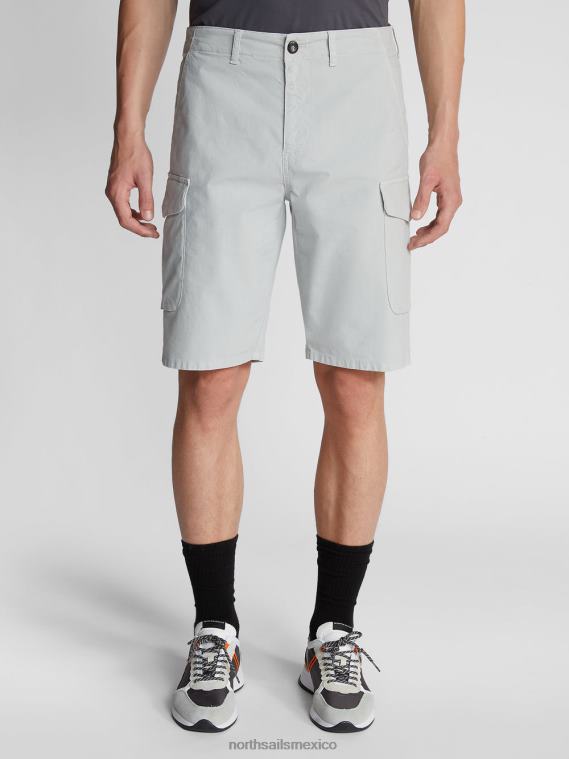 shorts cargo de popelina ranger 1937 hombres violeta gris North Sails ropa 020NL1170