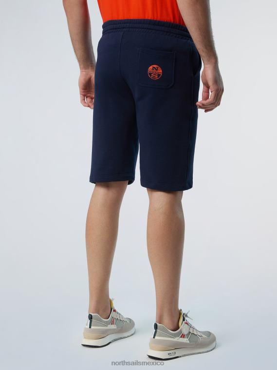 shorts deportivos con bolsillo con logo hombres Azul marino North Sails ropa 020NL359