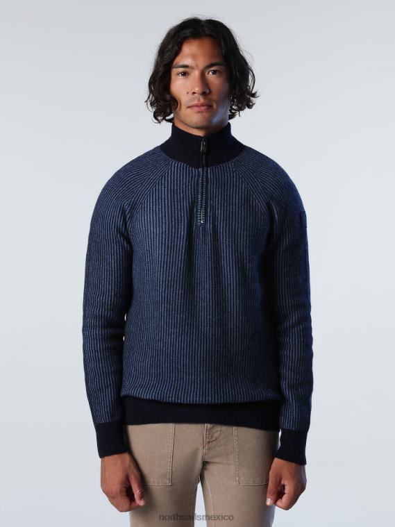 camisa polo estampada hombres Azul marino North Sails ropa 020NL939