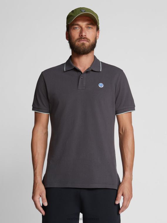 camisa polo estampada hombres asfalto North Sails ropa 020NL1060