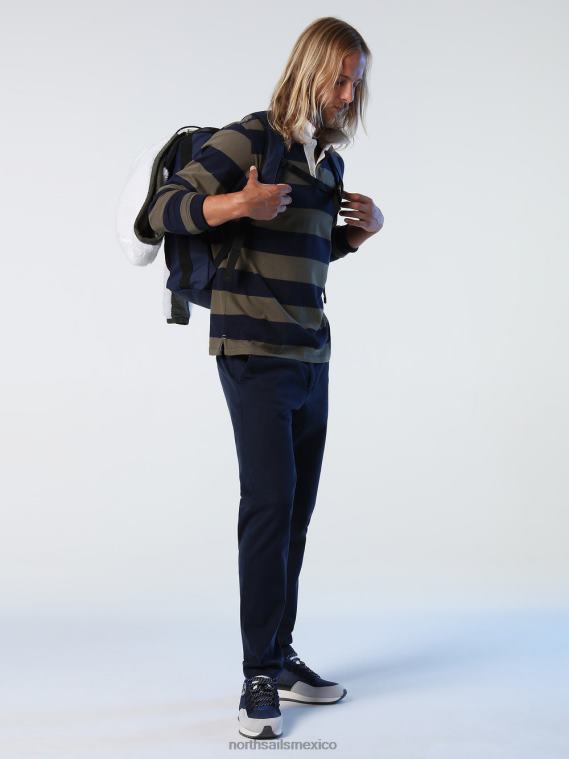 polo a rayas hombres combo 2 North Sails ropa 020NL1002