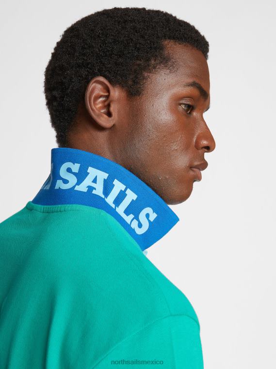 polo con diseño colour block hombres Esmeralda North Sails ropa 020NL1145