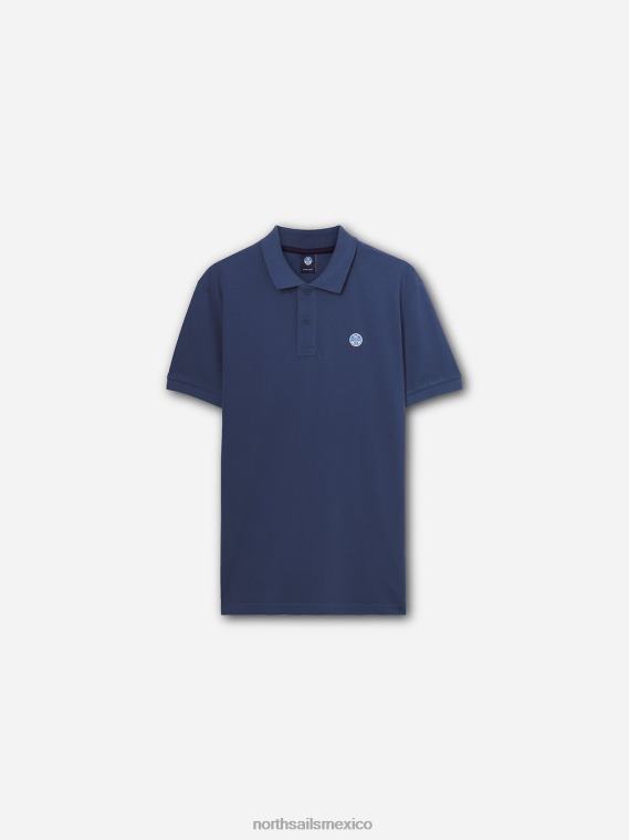 polo con logo en el pecho hombres Denim oscuro North Sails ropa 020NL1203