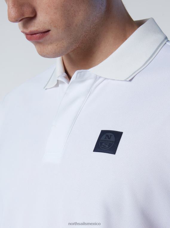 polo coolmax hombres blanco North Sails ropa 020NL107