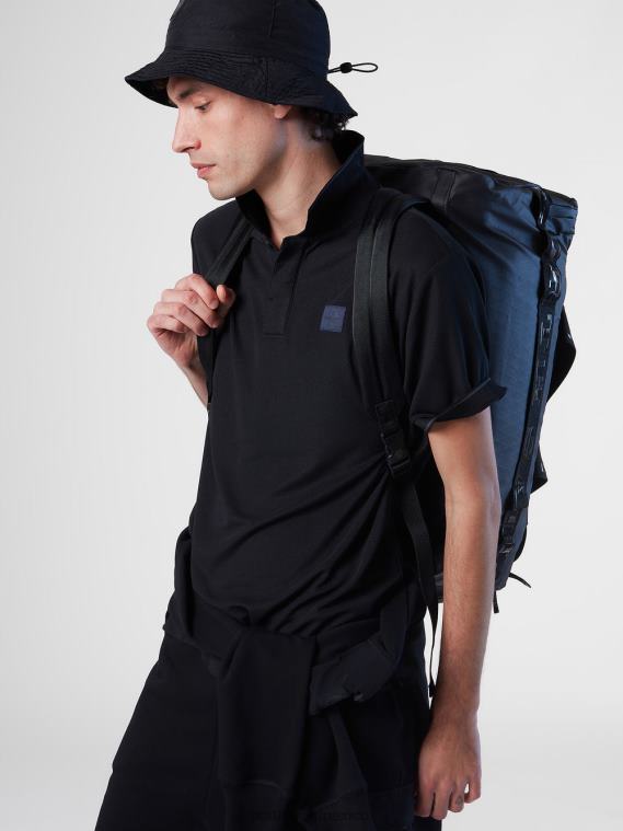 polo coolmax hombres negro North Sails ropa 020NL106