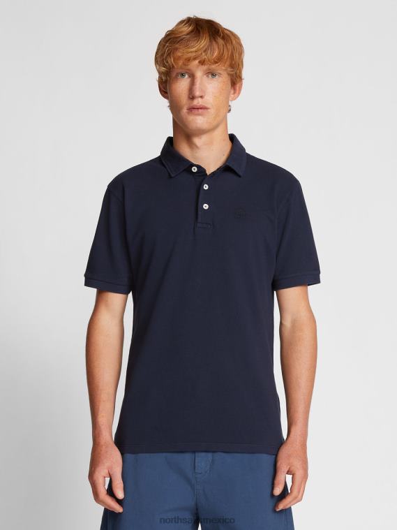 polo de piqué ligero hombres Azul marino North Sails ropa 020NL1108