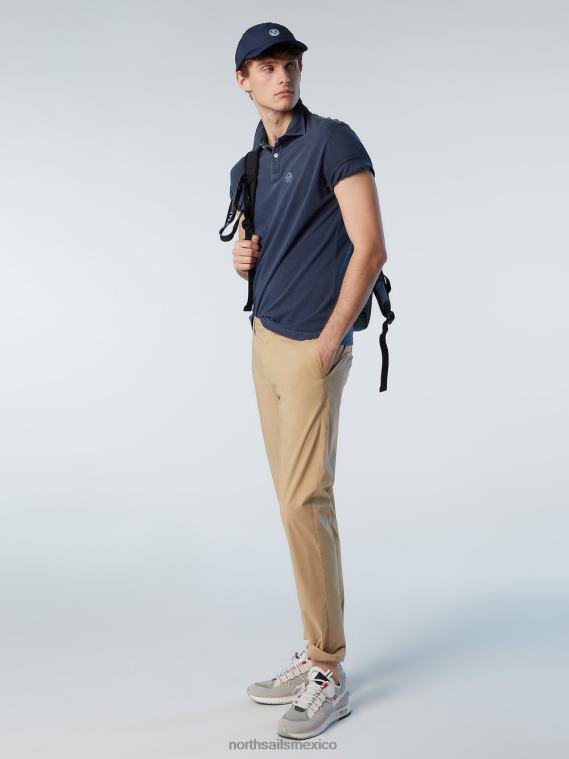 polo de punto reciclado hombres Azul marino North Sails ropa 020NL91