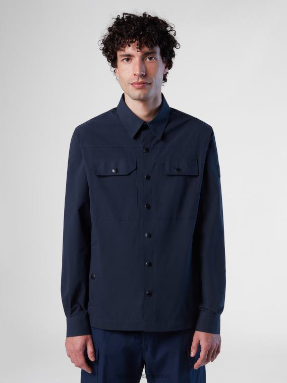 sobrecamisa downdrift hombres Azul marino North Sails ropa 020NL39