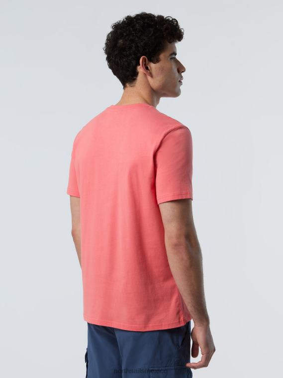 camiseta con bolsillo en el pecho hombres coral especiado North Sails ropa 020NL162