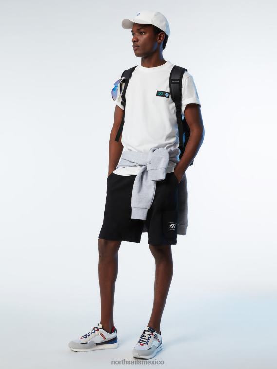 camiseta con estampado gráfico hombres blanco North Sails ropa 020NL138