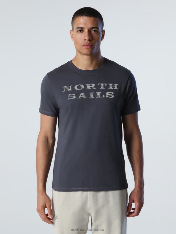 camiseta con letras hombres asfalto North Sails ropa 020NL1000