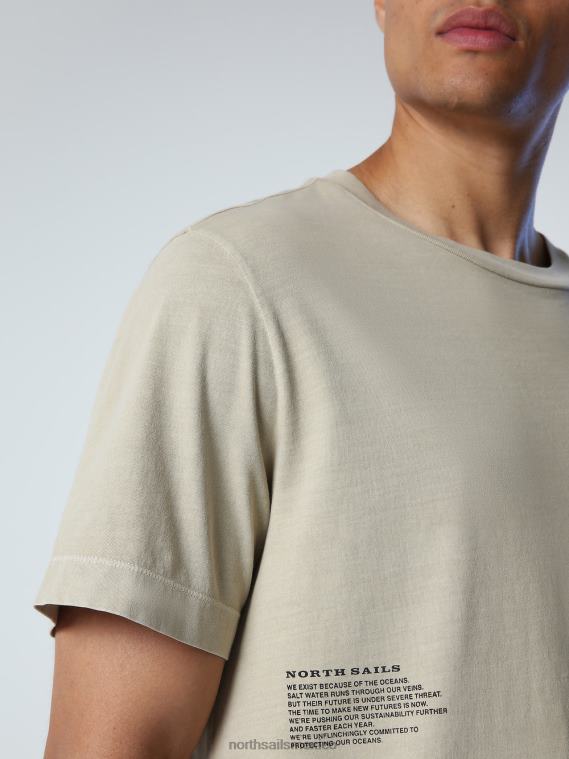 camiseta con tinte mineral hombres combo 2 North Sails ropa 020NL921
