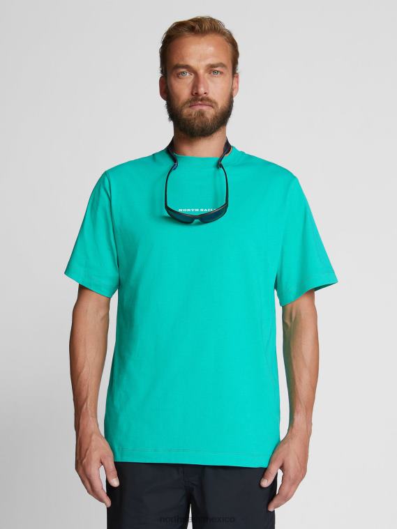 camiseta de gran tamaño hombres Esmeralda North Sails ropa 020NL1251