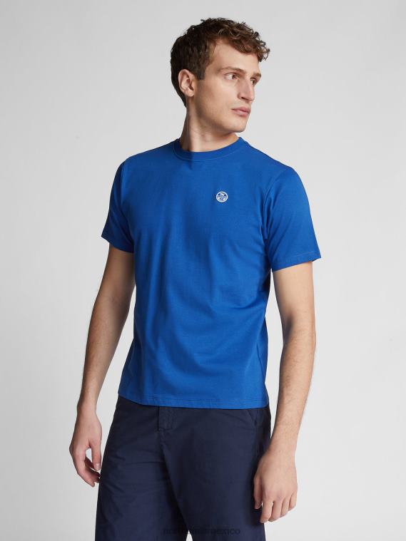 camiseta de manga corta hombres océano azul North Sails ropa 020NL1275