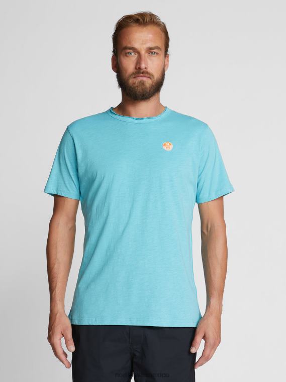 camiseta estampada hombres cielo azul North Sails ropa 020NL1124