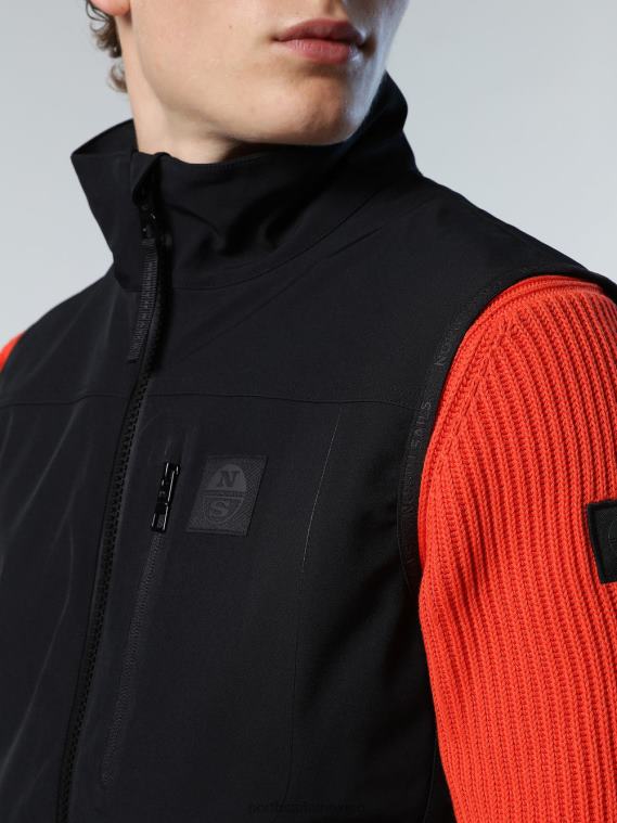 chaleco ifuru hombres negro North Sails ropa 020NL19