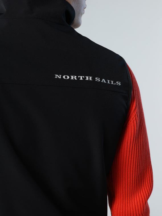 chaleco ifuru hombres negro North Sails ropa 020NL19