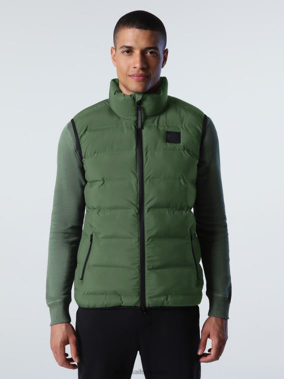 chaleco skyen hombres verde bronce North Sails ropa 020NL1030