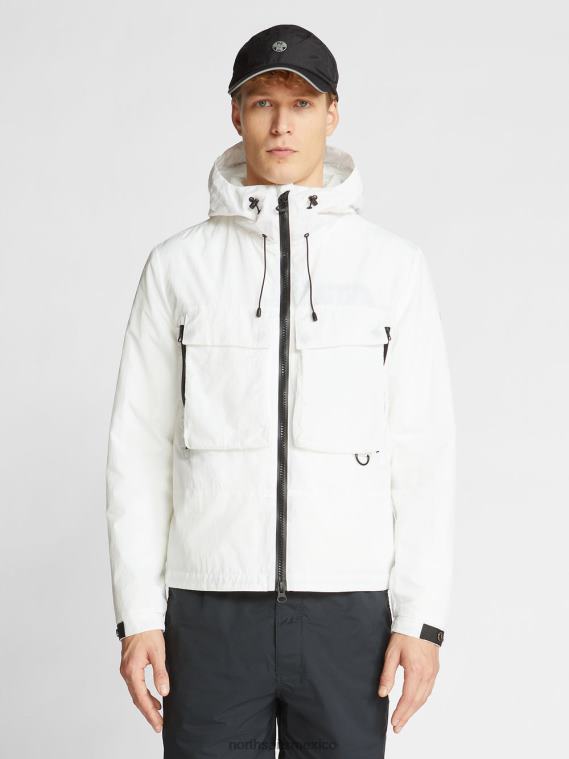 chaqueta con capucha hombres blanco North Sails ropa 020NL1191