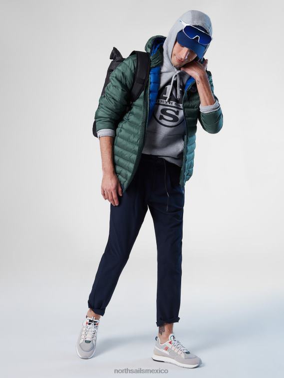 chaqueta crozet hombres verde militar North Sails ropa 020NL23