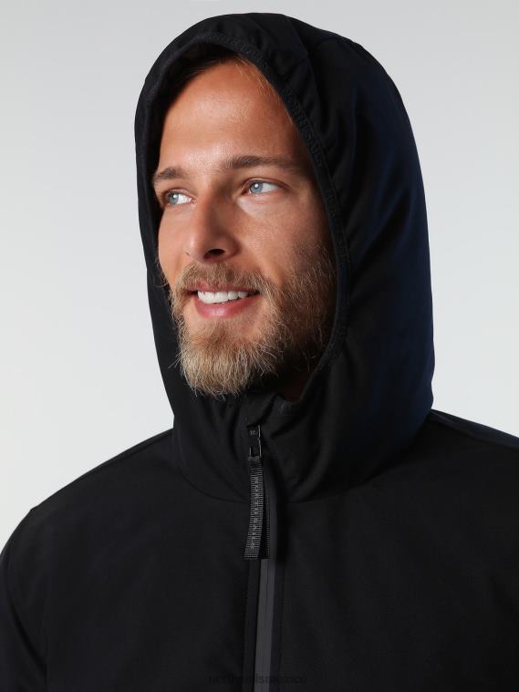 chaqueta hobart hombres negro North Sails ropa 020NL859