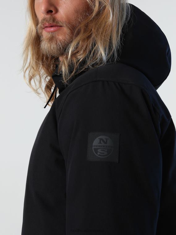 chaqueta hobart hombres negro North Sails ropa 020NL859