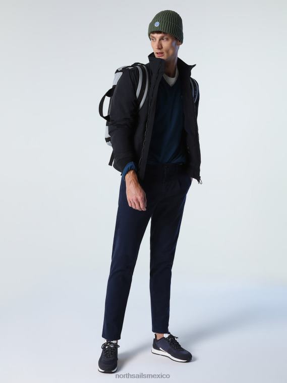 chaqueta marinera original hombres negro North Sails ropa 020NL6