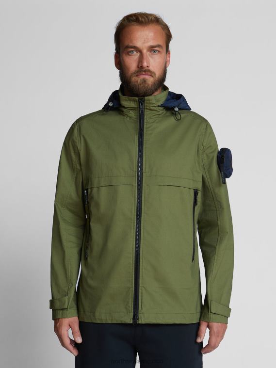 chaqueta raiatea hombres verde oliva North Sails ropa 020NL1223