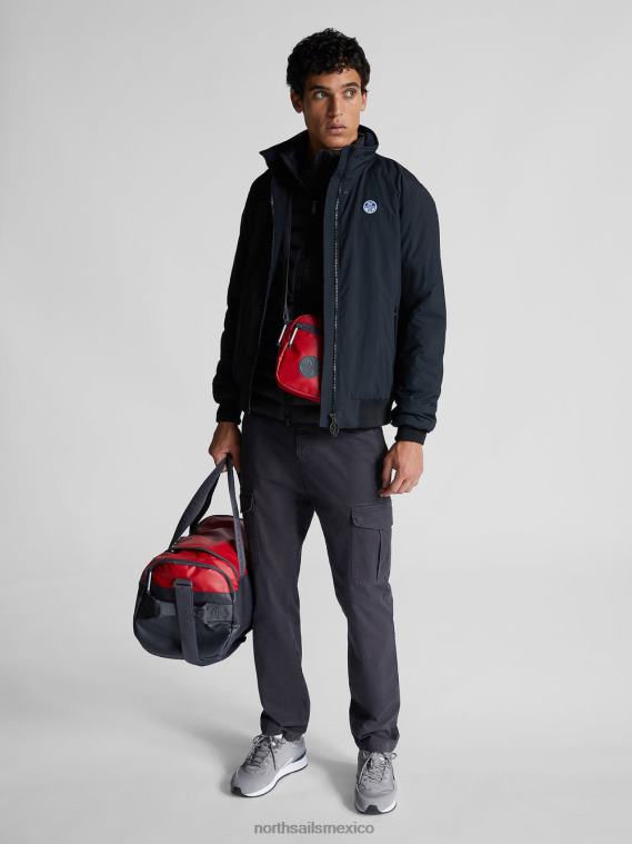 pantalones de gabardina elástica hombres asfalto North Sails ropa 020NL1345