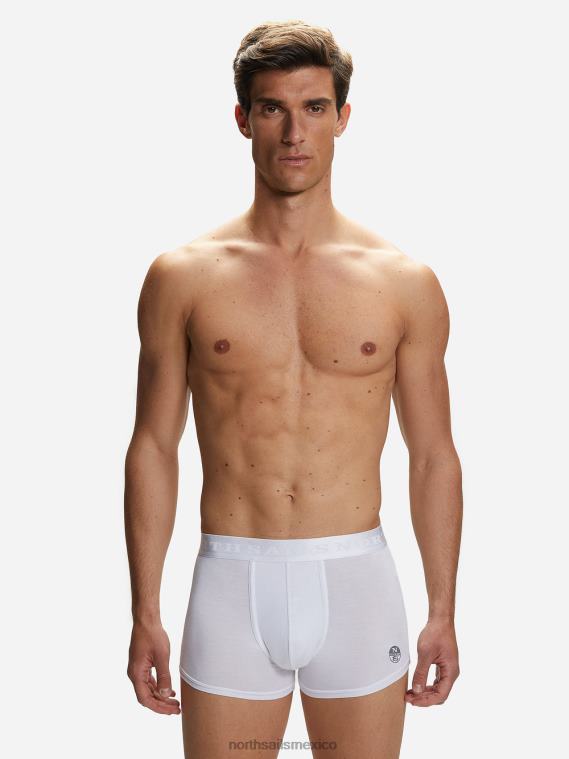 boxeadores de bambú hombres blanco North Sails ropa 020NL498