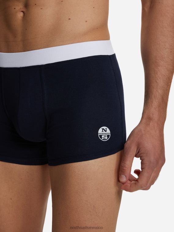 boxers con cintura en contraste hombres combo 2 North Sails ropa 020NL493