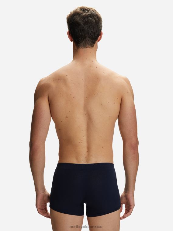 boxers de algodón orgánico hombres Azul marino North Sails ropa 020NL489