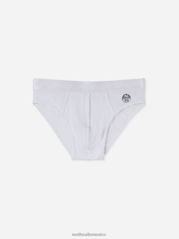 calzoncillos de bambú hombres blanco North Sails ropa 020NL505