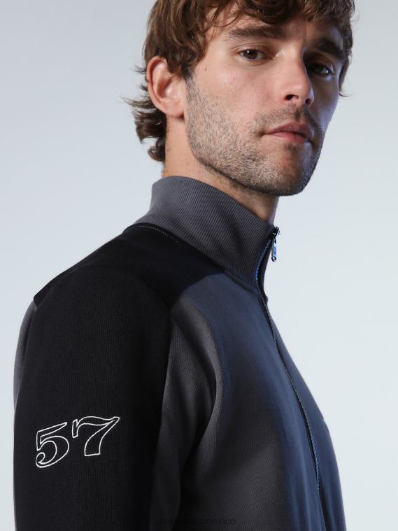 sudadera con bandas en contraste hombres asfalto North Sails ropa 020NL783